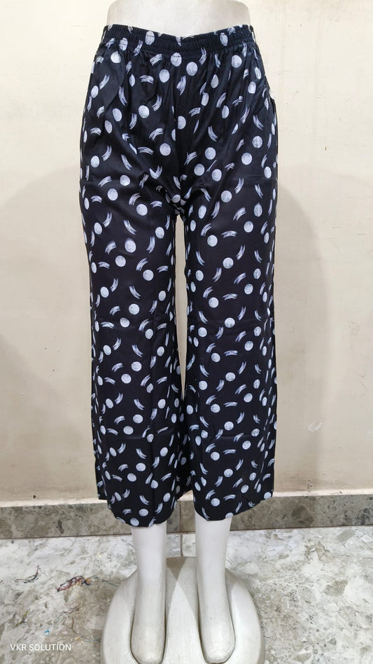 Now In Trending Print Designable Palazzo Pants Cool & Comfy Print Palazzo Pants