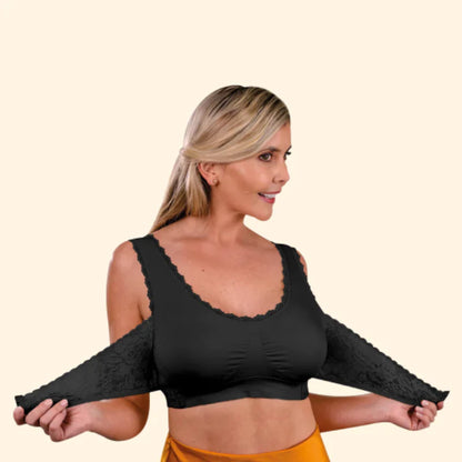 Comfy Corset Bra Front Cross Side Buckle Lace Bras